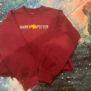 Maroon Harry Potter Sweat Shirt